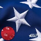 American Flag 4x6 Luxury Embroidered Star Double Sided Heavy Duty Nylon Outdoor