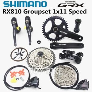 Shimano GRX RX810 RX812 1x11-speed Disc Gravel Groupset 170mm X 42t