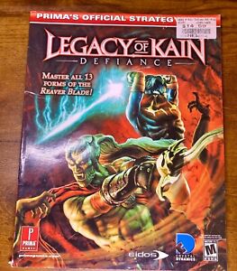 Legacy of Kain: Defiance Game Prima's Official Strategy Guide Book For PS2, XBOX