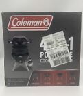 Coleman 4 in 1 Portable Propane Camping Stove Black New Grill Stove Wok Griddle