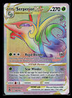 Pokemon Card - Serperior VSTAR Silver Tempest 196/195 Secret Rare Rainbow Holo