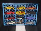 Vintage Lot Diecast Of 12 Hot Wheels Cars Variety w/ Tray K