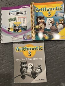 New ListingAbeka 3rd grade math Teacher’s Books