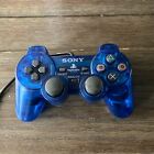 Blue Sony Playstation 2 PS2 Dualshock 2 Analog Wired Controller SCPH-10010