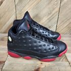 Nike Air Jordan 13 Retro Dirty Bred 2014 Mens Athletic Shoes Size 12 Black Red