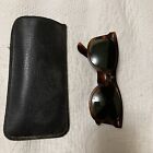 Vintage Bausch & Lomb Wayfarer RAY-BANS 5024  Made in USA w/ Leather Case