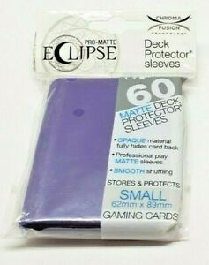 Ultra Pro Eclipse Pro Matte - 60 ROYAL PURPLE Small Deck Protector Card Sleeves