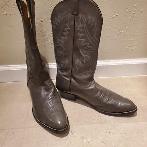 Vintage Kangaroo Nacona Cowboy Western Boots 11.5