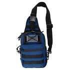 LINE2design First Aid Sling Backpack - EMS Emergency Medical Molle Bag - Navy