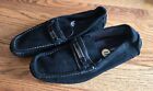 Calvin Klein Miden Suede Driving Loafers Slip On Shoes Men's Size 11 Black