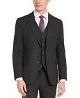 Alfani Men's Slim-Fit Suit Jacket Stretch Navy Solid Charcoal 40S