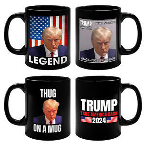 New ListingTrump Mugshot Mug Novelty Coffee Mug Ceramic Tea Cup Printed Picture Cup Drink