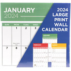 2024 Large Print 16 Month Wall Calendar 12