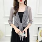 One Size Women's Cardigan Tulle Sun Protection Clothing  Womens