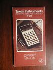 Texas Instruments TI-30 Owner's Manual 1976