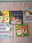 Lot - 5 Children’s Toddler Christmas Winter Board Books Interactive 1 Dr Seuss