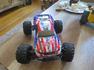 Laegendary *Sonic* RC 4x4 Car, 1:16 Scale, Brushed Motor, Red/Blue-not remote