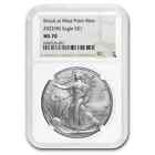2022 (W) $1 SILVER AMERICAN EAGLE ✪ NGC MS-70 ✪ WEST POINT MINT COIN ◢TRUSTED◣