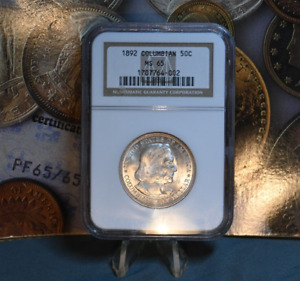 New Listing1892 Columbian Commemorative Half Dollar NGC MS65