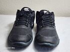 NIKE Trainers Men's Shoes Running-Mesh Lace Up Black  Size 10