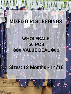 Girls Leggings Wholesale Bulk Clothing Lot Kids Brand New Mixed Box Resale nwt