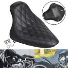 Black Driver Solo Seat For Harley Heritage Softail Classic FLSTC Standard FXST (For: More than one vehicle)