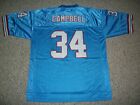 EARL CAMPBELL Unsigned Custom Blue Houston Sewn New Football Jersey Sizes S-3XL