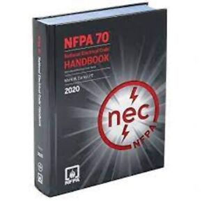 National Electrical Code NEC Handbook NFPA 70 2020 Edition USA ITEM