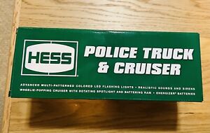 2023 Hess Police Truck And Cruiser Brand New