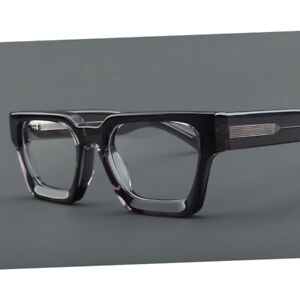New Thick Acetate Square Eyeglass frames Polarized Sun Glasses Retro Spectacles