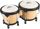 Bongo Drum 4” and 5” Set for Adults Kids Beginners Professionals Tunable Wood an
