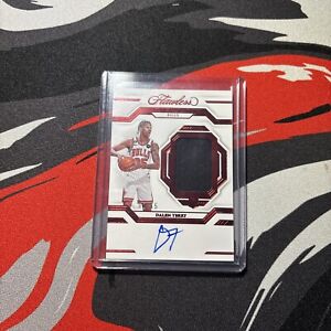 New ListingDALEN TERRY 2022-23 PANINI FLAWLESS VERTICAL GAME-USED PATCH AUTO RUBY 1/15 RC 
