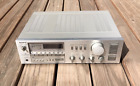 *Vintage* Sony STR-V55 Stereo Receiver Silver 55w p/Chan 8 Ohms Made in Japan