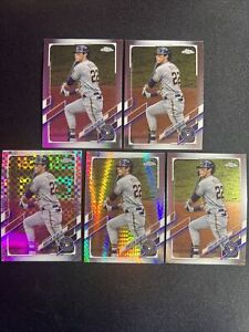New Listing2021 Topps Chrome Christian Yelich Lot