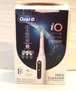 Oral-B iO Series 5 Rechargeable Electric Toothbrush WHITE only  1 Sealed Head