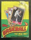 1987 Topps Baseball Wax Box - 36 Factory Sealed Packs