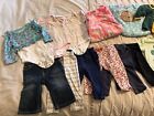 Lot of 17 Pieces Baby Girl Clothes Sizes Ranging 6 to 12 Months