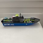 LEGO City Police Patrol Boat 7287 Large Blue Boat Hull with Stickers