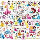 Princesses Temporary Tattoo Sheets stickers Children Kids Birthday Party Bag