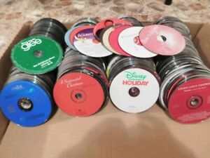 Lot of 100 Christmas and holiday cds - Discs only - FREE SHIPPING!