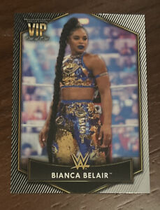 2021 Topps WWE Transcendent BIANCA BELAIR VIP PARTY Black White 1/1 One Of One