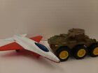 Vintage Tootsie Toys Army Military Lot Tank And Plane