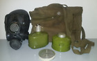 Gas Mask GP 7 - BLACK (PMK 2 Russian - Soviet Army) - full set + gift - NUMBER 2