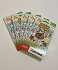 NEW Nintendo Animal Crossing amiibo Cards - Series 5 (6 Card Pack) LOT OF 5