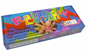 Rainbow Loom Bracelet Making Kit Crafts Kids Hobby 600+ Latex Free Rubber Band