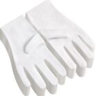 12Pairs White Cotton Gloves for Eczema and Dry Hands - Breathable Work Glove ...