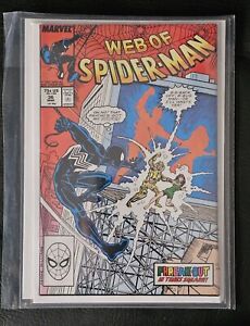 Web Of Spider-Man #36 Marvel Comics 1987 1st App. Tombstone! Ready For Grading!!