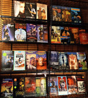 Lot of 20 Classic Horror VHS Tapes Major Titiles w/ Original Boxes / Artwork