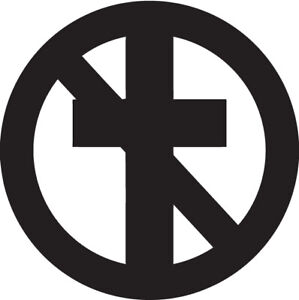 Bad Religion cross buster VINYL DECAL car windows, sticker, Punk music Rock