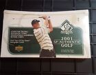 2001 Upper Deck SP AUTHENTIC GOLF Box Unopened Sealed TIGER WOODS ROOKIE Auto???
